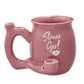 Stoner Girl Pink Mug