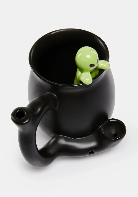 RipnDip Lord Alien Ceramic Mug Pipe